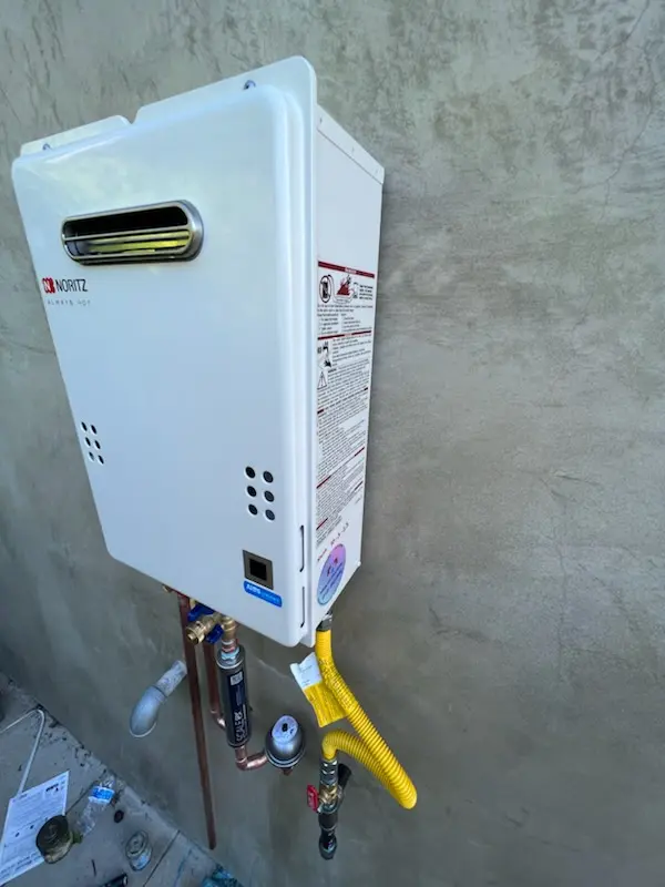 Tankless water heater installation for Abington homes